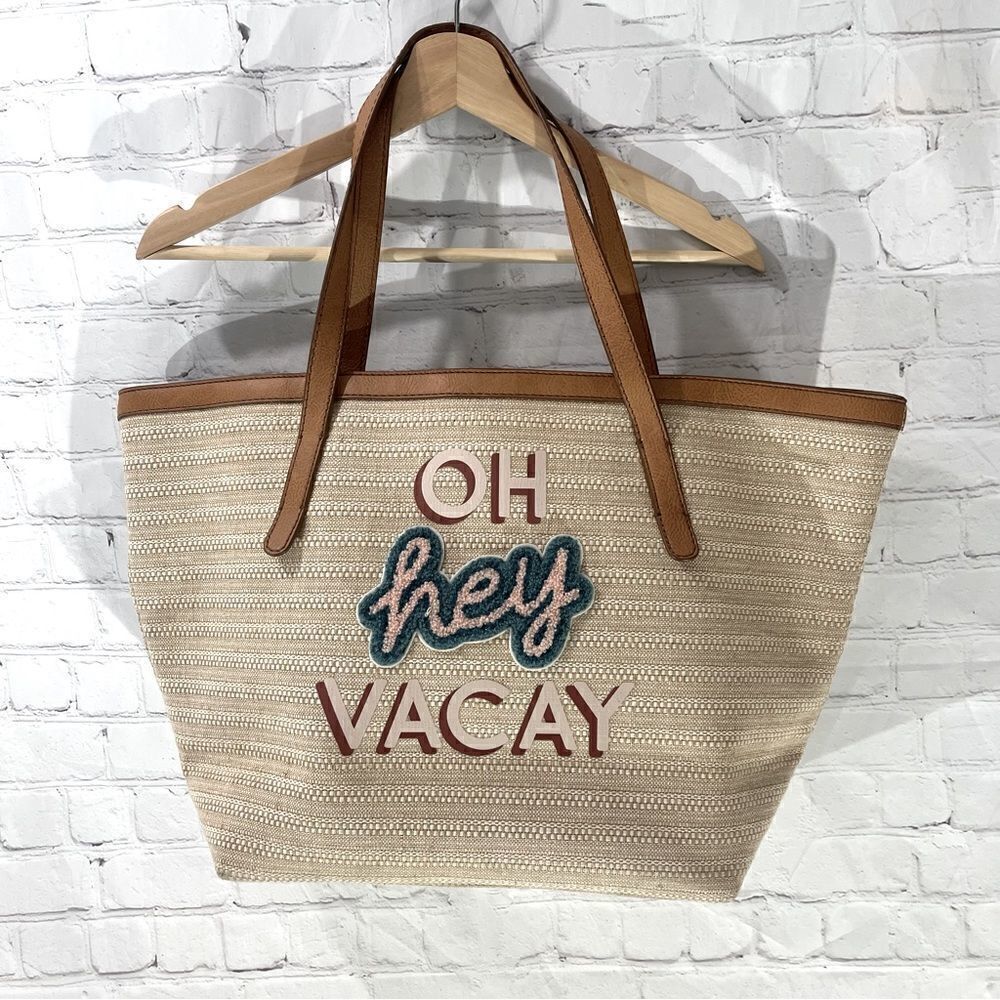 Fossil Jeanne Beach Tote (Wheat)